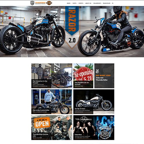Thunderbike Website
