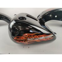 Harley-Davidson Softail Fat Boy Lacksatz/ Kraftstofftank/ Front-& Heckfender Custom Lackierung