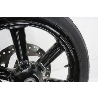 Harley-Davidson Softail Street Bob M8 Standard M8 6 Speichen Felge vorne schwarz 19x2,5" komplett