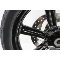 Harley-Davidson Softail Street Bob M8 Standard M8 6 Speichen Felge vorne schwarz 19x2,5&quot; komplett