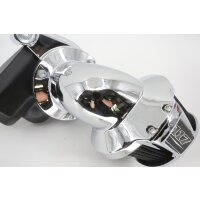 Harley-Davidson Softail Universal M8 117 CUI Screamin Eagle Heavy Breather Elite Luftfilter chrom