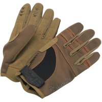 Moto Gloves Handschuhe braun / orange XS Biltwell
