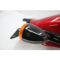 Harley-Davidson Softail Breakout M8 Wicked Red Heckfender/ Radabdeckung/ Schutzblech hinten