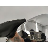 Harley-Davidson Softail Universal M8 Breakout Batteriecover / Rahmenabdeckung/ Seitendeckel Chrom