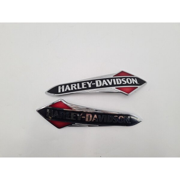 Harley-Davidson Softail Universal Softail Slim Tankembleme/ Medallion Paar