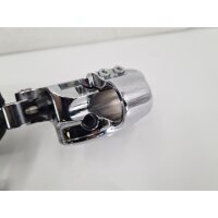 Harley-Davidson Universal  Ellipse Lenker Armaturen/ Bremspumpe/ Kupplungsgeberzylinder Chrom Rebuffini