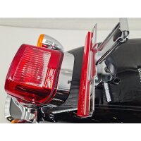 Harley-Davidson Softail Heritage Classic M8 Heckfender/ Hinterradschutzblech/ Schutzblech/ Schmutzfänger Vivid Black/ schwarz OEM