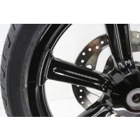 Harley-Davidson Softail Street Bob M8 Standard M8 6 Speichen Felge vorne schwarz 19x2,5" komplett