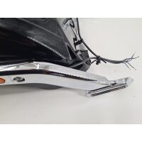 Harley-Davidson Softail Fat Boy M8 Heckfender/ Hinterradschutzblech/ Kotflügel Vivid Black/ schwarz OEM