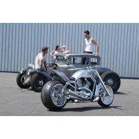 Harley Davidson Vrod Universal Thunderbike Hot Rod GFK Heckfender/ Heckverkleidung + Sitze T&Uuml;V