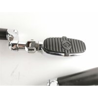 Harley Davidson Softail Universal Kit f&uuml;r einstellbare Soziusfu&szlig;rastenhalter