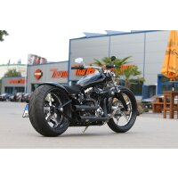Harley Davidson Universal Thunderbike Bolt / Achscover Stub schwarz Glanz