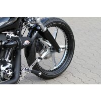 Harley Davidson Universal Thunderbike Bolt / Achscover Stub schwarz matt