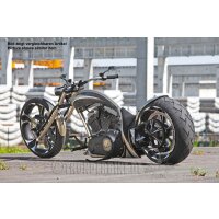 Harley Davidson Universal  Thunderbike Spiegel "Drop" RECHTS schwarz