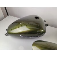 Harley-Davidson Softail Breakout M8 Lacksatz Mineral Green Metallic Tank &amp; Fender